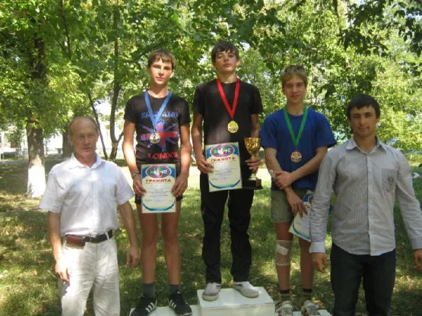 Соревнования гиревиков 15 сентября 2012 года