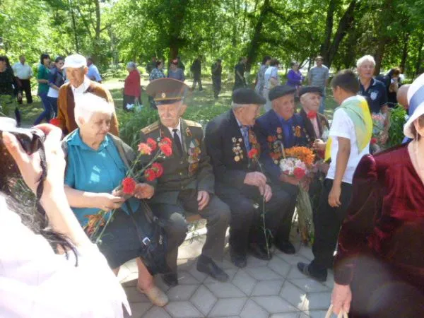 Митинг 9 мая 2013 года в ст.Нововеличковской