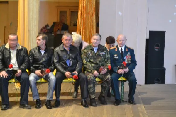 Встреча с ветеранами локальных войн 2014 год