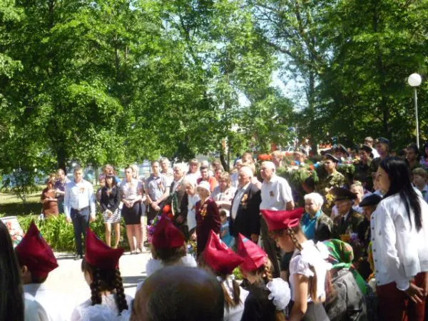 Митинг 9 мая 2013 года в ст.Нововеличковской