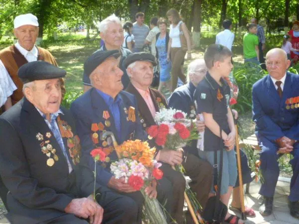 Митинг 9 мая 2013 года в ст.Нововеличковской